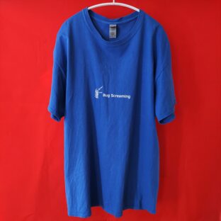 【Bug Screaming】T-Shirt Blue
