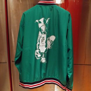 【Bug Screaming】”MUTSUYO” Stadium Jacket Green