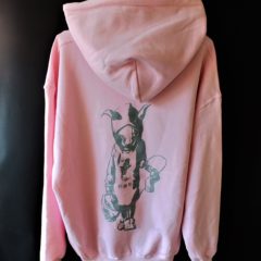 MUTSUYO パーカー (裏起毛)ピンク残りわずか