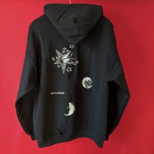 “Dn-Lahmar Galaxy7” Hoodie Black